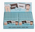 Arse/Face -saippua 150 g, persikan tuoksu