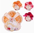 Bath Roses &ndash; ruusuntuoksuiset saippuaruusut lahjapakkauksessa