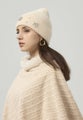 Koristeellinen pipo Harmaa tai Beige