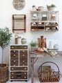 Sein&auml;hylly antique cream, Chic Antique