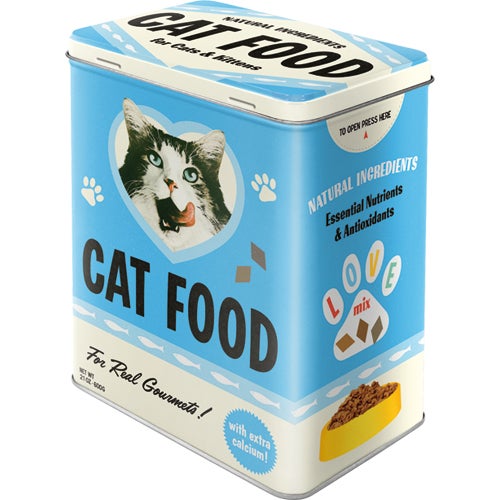 S&auml;ilytyspurkki  Cat Food