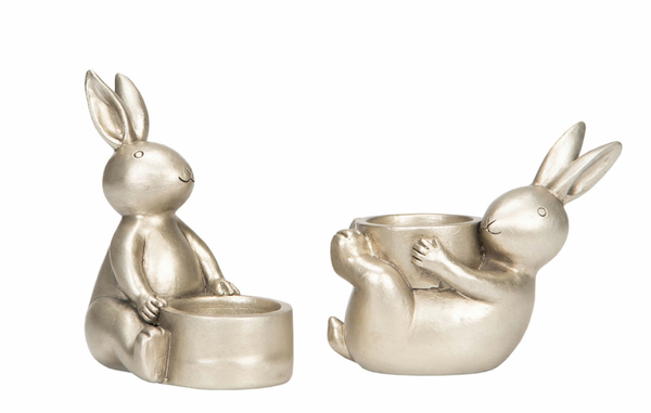 Kynttil&auml;njalka puput shampanja 2 kpl / setti