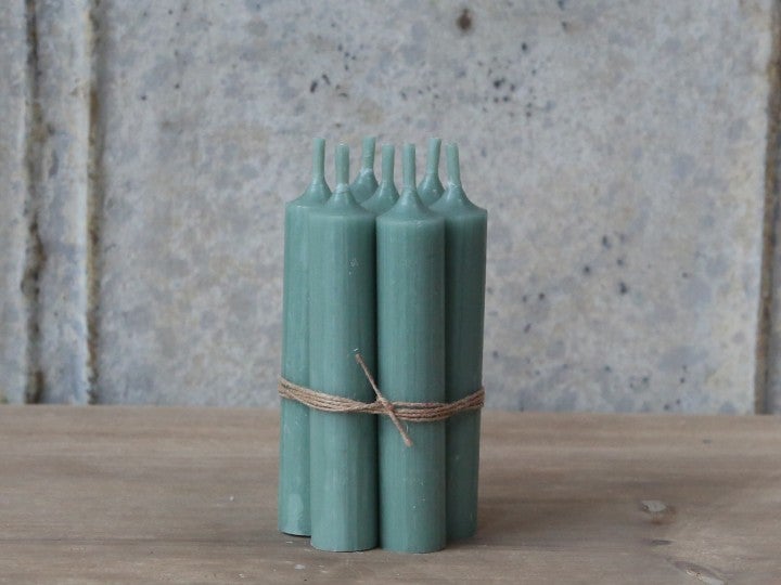 P&auml;tk&auml;kynttil&auml;, vihre&auml; verte Chic Antique
