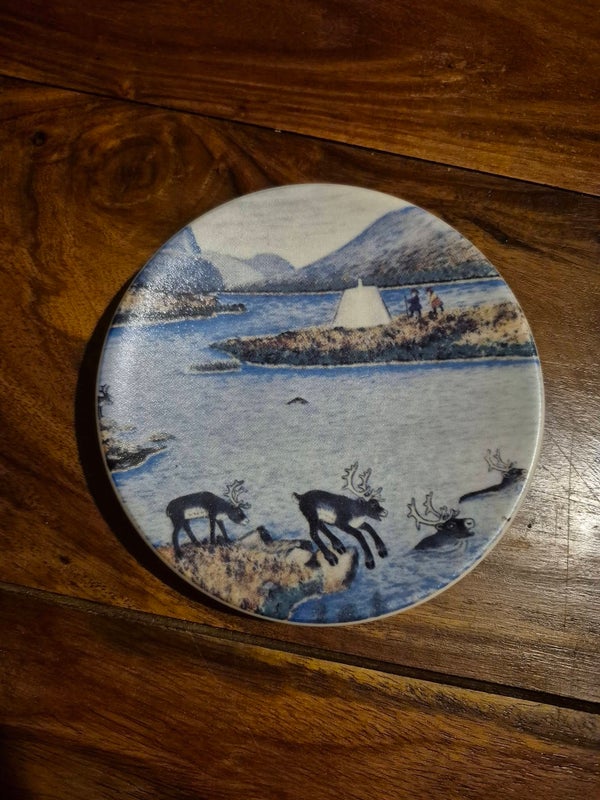 Arabia sein&auml;lautanen Valtakuntien rajapyykki