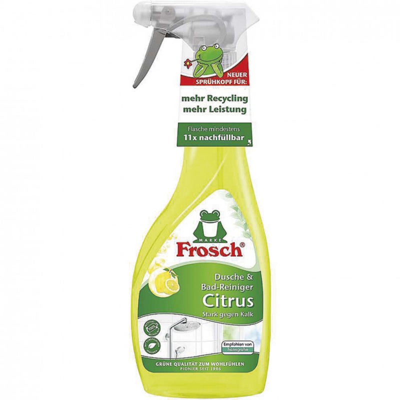 Frosch Citrus Shower & Bathroom Cleaner 500ml Suihku- ja kylpyhuone pesuaine