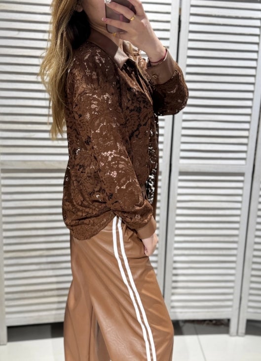 Pitsipaita nahkayksityiskohdilla, One Size