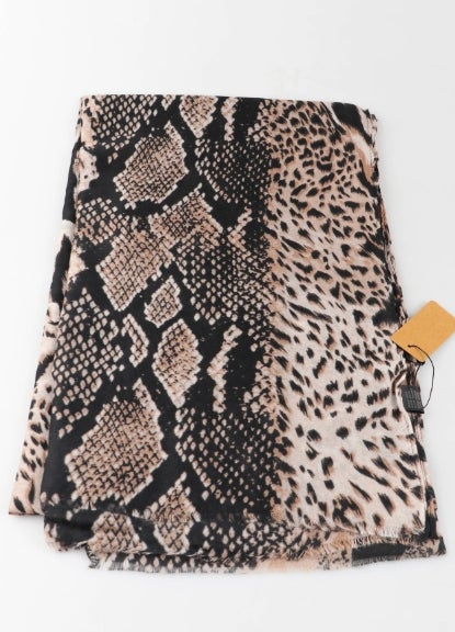 Huivi ( k&auml;&auml;rme- ja leopardikuosi )