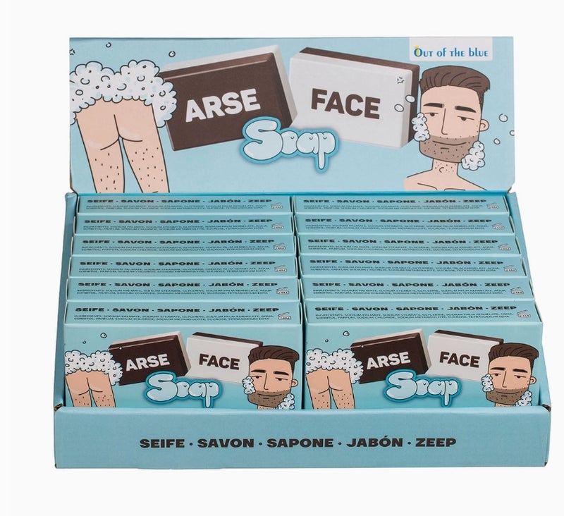 Arse/Face -saippua 150 g, persikan tuoksu