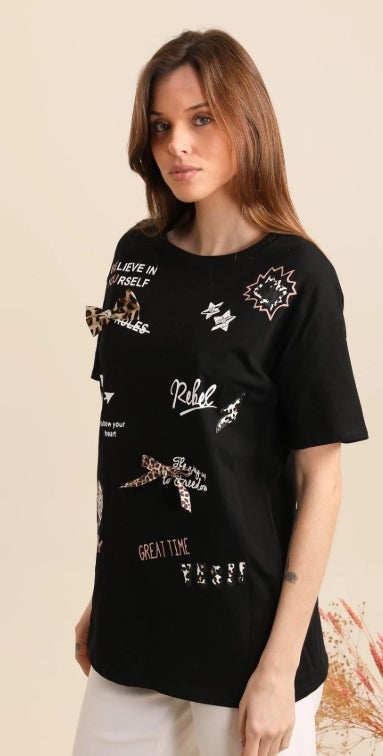 Rebel Spirit -printtipaita