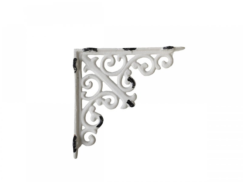 Hyllynkannatin  fleur- de- lis, Chic Antique 1 kpl