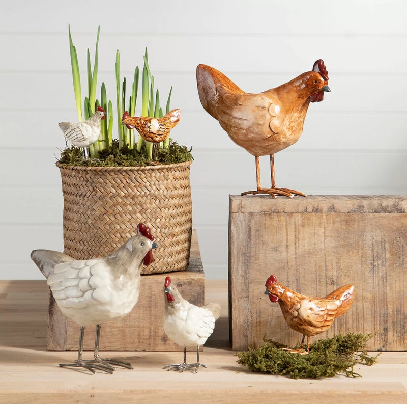 Kukko ja kana koristetikut setti, A Lot Decoration