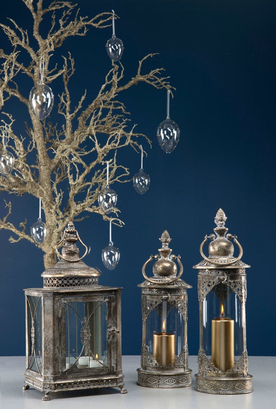 Lyhty Lucerna kullanruskea 42 cm, A Lot Decoration