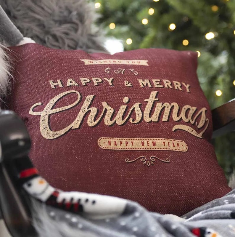 Sisustustyyny Merry Christmas