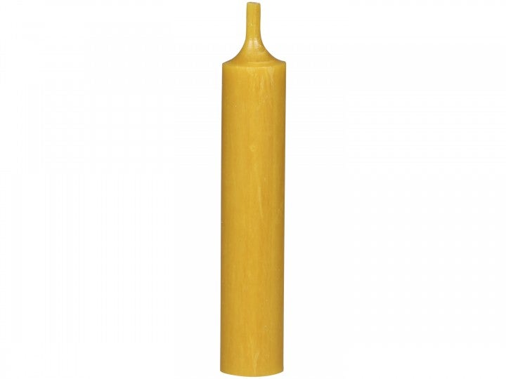 P&auml;tk&auml;kynttil&auml; sinappi mustard Chic Antique