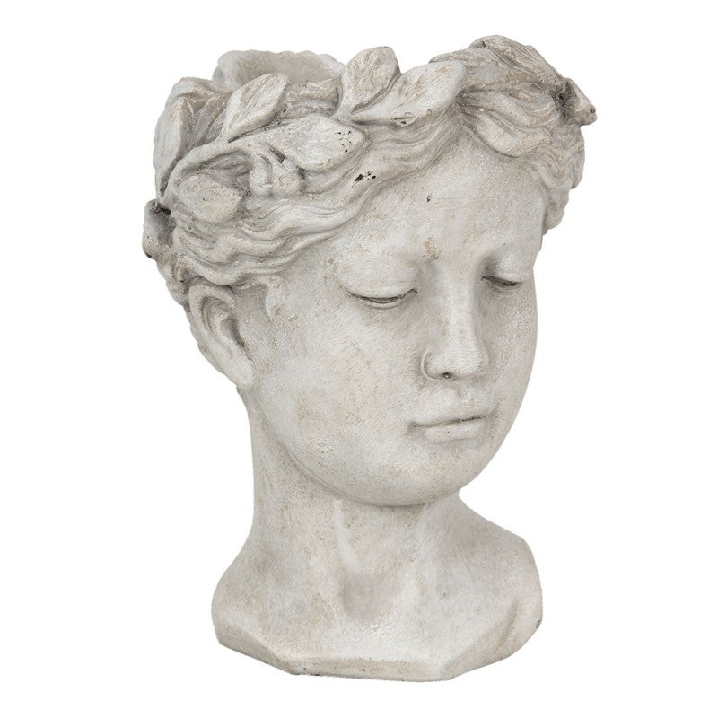 Ruukku nainen betonia 16 x 15 x 21 cm