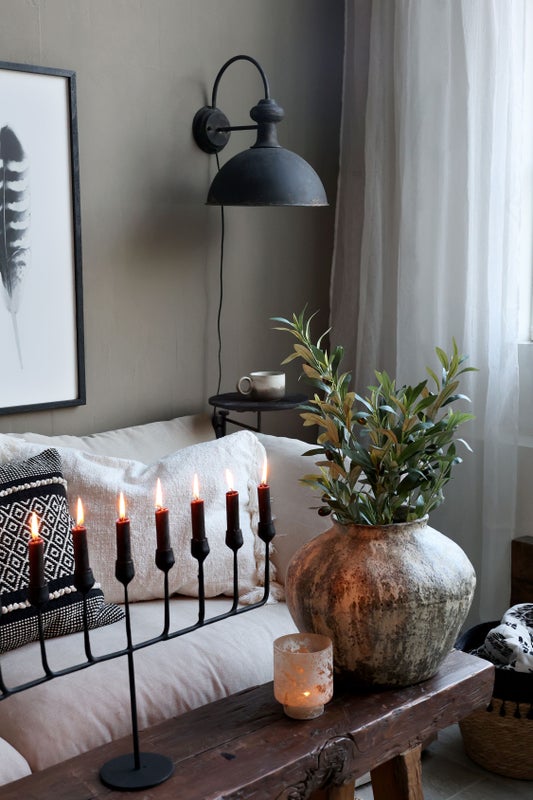 Sein&auml;p&ouml;yt&auml; Coal - Kaksi kokoa, Chic Antique