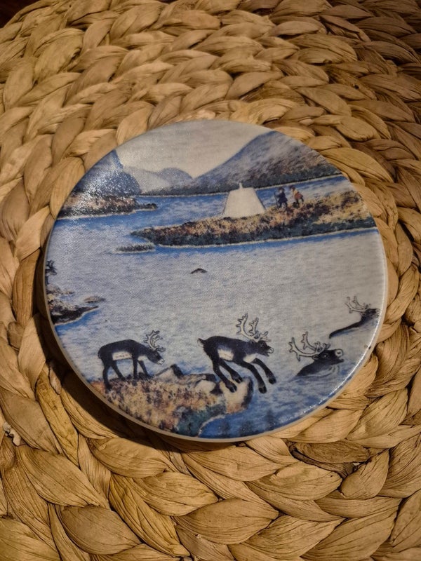 Arabia sein&auml;lautanen Valtakuntien rajapyykki